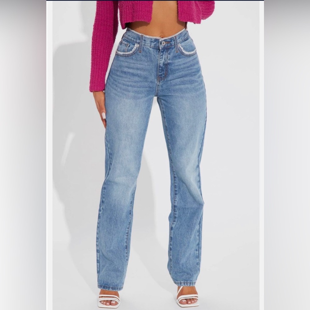 Straight leg pants brand new